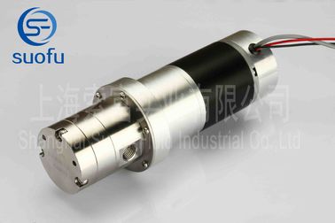 Miniature Gear Small Electric Liquid Transfer Pump With Integrated - Drive Motor